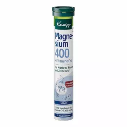 KNEIPP Αναβράζοντα δισκία μαγνησίου 400+C+E, 15 τεμάχια