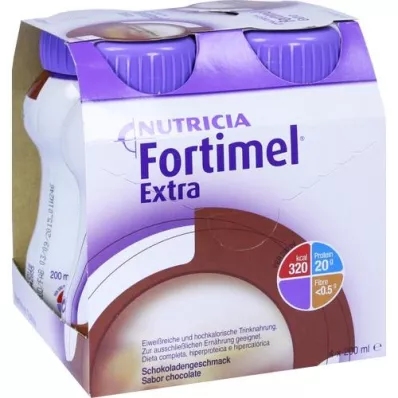FORTIMEL Έξτρα γεύση σοκολάτας, 4Χ200 ml
