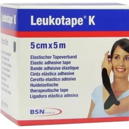 LEUKOTAPE K 5 cm μαύρο, 1 τεμάχιο