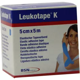 LEUKOTAPE K 5 cm γαλάζιο, 1 τεμάχιο