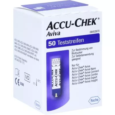 ACCU-CHEK Δοκιμαστικές ταινίες Aviva Plasma II, 1X50 τεμ