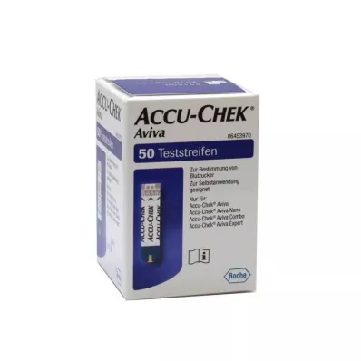 ACCU-CHEK Δοκιμαστικές ταινίες Aviva Plasma II, 1X50 τεμ