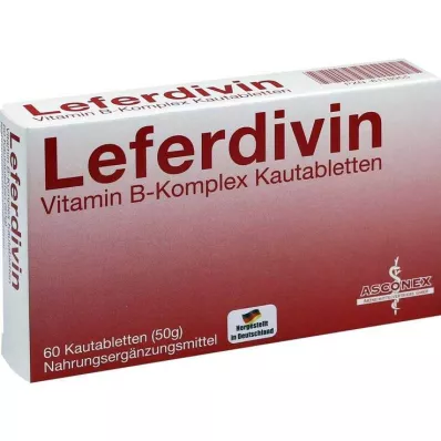 Μασώμενο δισκίο Leferdivin Vitamin B Complex, 60 τεμ