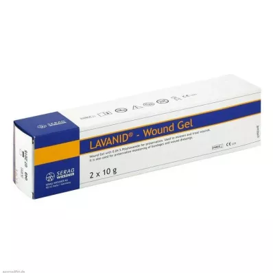 LAVANID Ζελέ για πληγές, 2X10 g