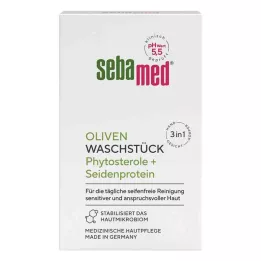 SEBAMED Μπάρα πλυσίματος ελιάς χωρίς σαπούνι, 150 g