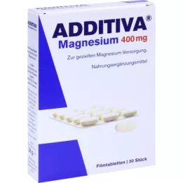 ADDITIVA Μαγνήσιο 400 mg επικαλυμμένα με λεπτό υμένιο δισκία, 30 τεμάχια