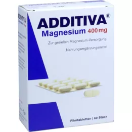 ADDITIVA Μαγνήσιο 400 mg επικαλυμμένα με λεπτό υμένιο δισκία, 60 τεμάχια