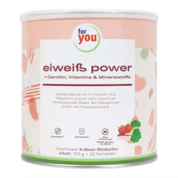 FOR YOU eiweiß power φράουλα σε σκόνη, 750 g
