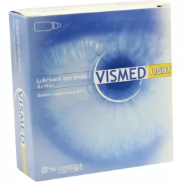 VISMED οφθαλμικές σταγόνες light, 3X15 ml