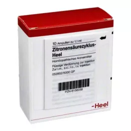 ZITRONENSÄUREZYKLUS Αμπούλες φτέρνας, 10 τεμ