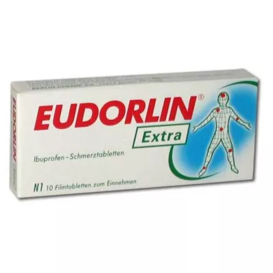 EUDORLIN επιπλέον δισκία ιβουπροφαίνης για τον πόνο, 10 τεμάχια