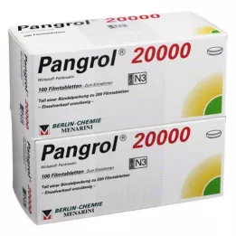 PANGROL 20.000 δισκία με εντερική επικάλυψη, 200 τεμάχια