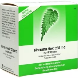 RHEUMA HEK Σκληρές κάψουλες 268 mg, 100 τεμάχια