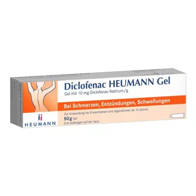 DICLOFENAC Heumann Gel, 50 g DICLOFENAC Heumann Gel, 50 g