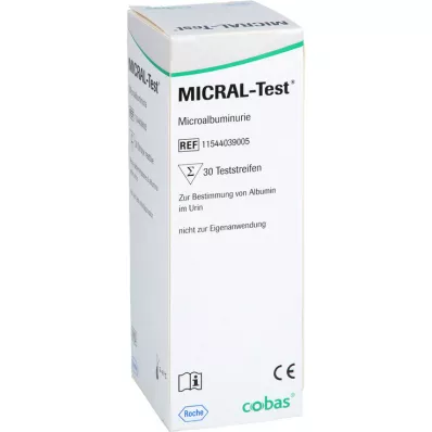 MICRAL Δοκιμή II ταινίες δοκιμής, 30 τεμάχια