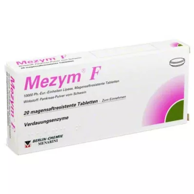 Mezym F γαστροανθεκτικά δισκία, 20 τεμ
