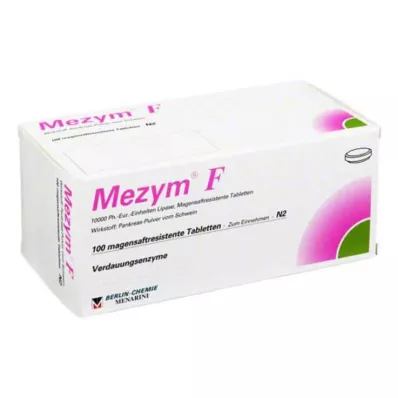 Mezym F γαστροανθεκτικά δισκία, 100 τεμ