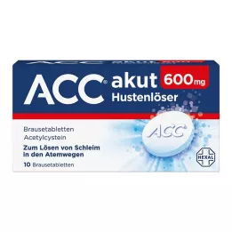ACC Acute 600 αναβράζοντα δισκία, 10 τεμάχια