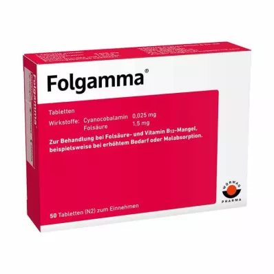 FOLGAMMA Δισκία, 50 τεμάχια