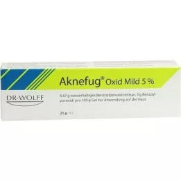 AKNEFUG ήπιο οξείδιο 5% ζελέ, 25 g