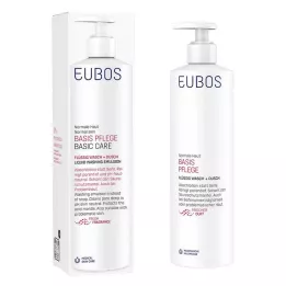 EUBOS FLÜSSIG κόκκινο με φρέσκο άρωμα με διανομέα, 400 ml