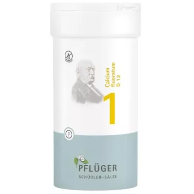 BIOCHEMIE Pflüger 1 Calcium fluoratum D 12 δισκία, 400 τεμάχια