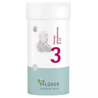 BIOCHEMIE Pflüger 3 Ferrum phosphoricum D 12 δισκία, 400 τεμάχια
