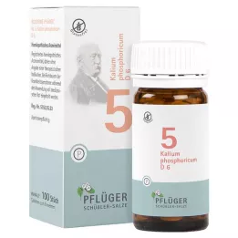 BIOCHEMIE Pflüger 5 Potassium phosphoricum D 6 δισκία, 100 τεμάχια