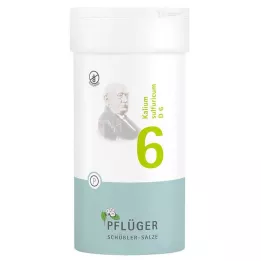 BIOCHEMIE Pflüger 6 Potassium sulphuricum D 6 δισκία, 400 τεμάχια