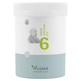 BIOCHEMIE Pflüger 6 Potassium sulphuricum D 6 δισκία, 1000 τεμάχια