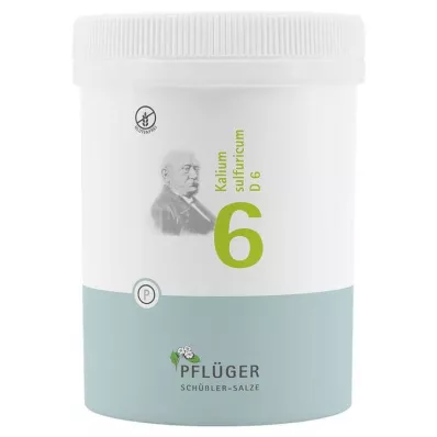 Biochemistry Pflueger 6 Kalium sulfuricum D 6 δισκία, 1000 τεμ
