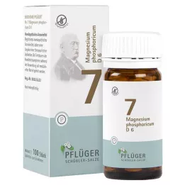 BIOCHEMIE Pflüger 7 Magnesium phosphoricum D 6 Tab, 100 καρτέλες