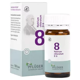 BIOCHEMIE Pflüger 8 Natrium chloratum D 6 δισκία, 100 τεμάχια