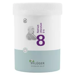 BIOCHEMIE Pflüger 8 Natrium chloratum D 6 δισκία, 1000 τεμάχια