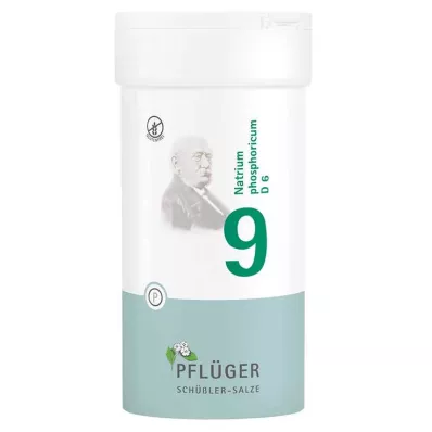 Biochemistry Pflueger 9 Natrum phosphoricum D 6 ταμπλέτες, 400 τεμ Biochemistry Pflueger 9 Natrum phosphoricum D 6 ταμπλέτες, 400 τεμ