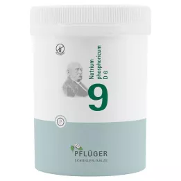 BIOCHEMIE Pflüger 9 Natrium phosphoricum D 6 δισκία, 1000 τεμάχια