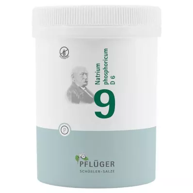 Biochemistry Pflueger 9 Natrum phosphoricum D 6 ταμπλέτες, 1000 τεμ