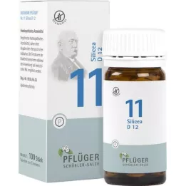 BIOCHEMIE Pflüger 11 Silicea D 12 δισκία, 100 κάψουλες