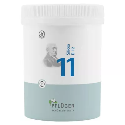 BIOCHEMIE Pflüger 11 Silicea D 12 δισκία, 1000 κάψουλες