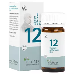 BIOCHEMIE Pflüger 12 Calcium sulphuricum D 6 δισκία, 100 τεμάχια
