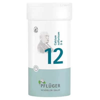 Biochemistry Pflueger 12 Calcium sulfuricum D 6 ταμπλέτες, 400 τεμ