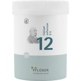 BIOCHEMIE Pflüger 12 Calcium sulphuricum D 6 δισκία, 1000 τεμάχια