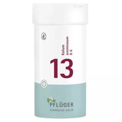 Biochemistry Pflueger 13 Potassium arsenic.D 6 ταμπλέτες, 400 τεμ