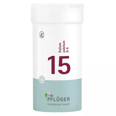 BIOCHEMIE Pflüger 15 Potassium iodatum D 6 δισκία, 400 κάψουλες