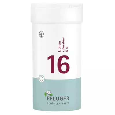 Biochemistry Pflueger 16 Lithium chloratum D 6 δισκία, 400 τεμ