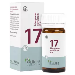 BIOCHEMIE Pflüger 17 Manganum sulphuricum D 6 δισκία, 100 τεμάχια