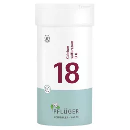 BIOCHEMIE Pflüger 18 Calcium sulphuratum D 6 δισκία, 400 τεμάχια