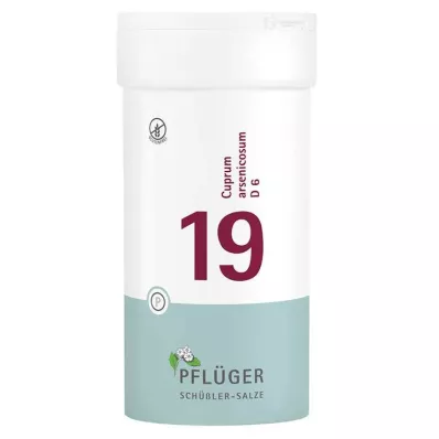 Biochemistry Pflueger 19 Cuprum arsenicosum D 6 ταμπλέτες, 400 τεμ