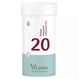 BIOCHEMIE Pflüger 20 Potassium alumin.sulphur.D 6 δισκία, 400 τεμάχια