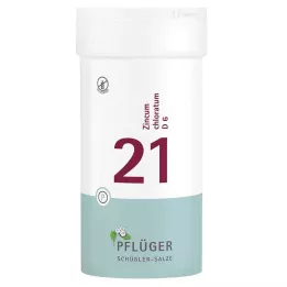 BIOCHEMIE Pflüger 21 Zincum chloratum D 6 δισκία, 400 τεμάχια